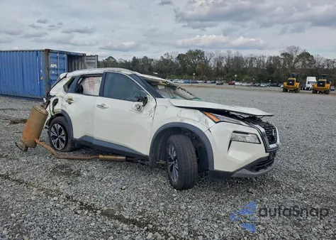 2021 Nissan Rogue Sv из США, поврежденный, VIN 5N1AT3BA6MC722897